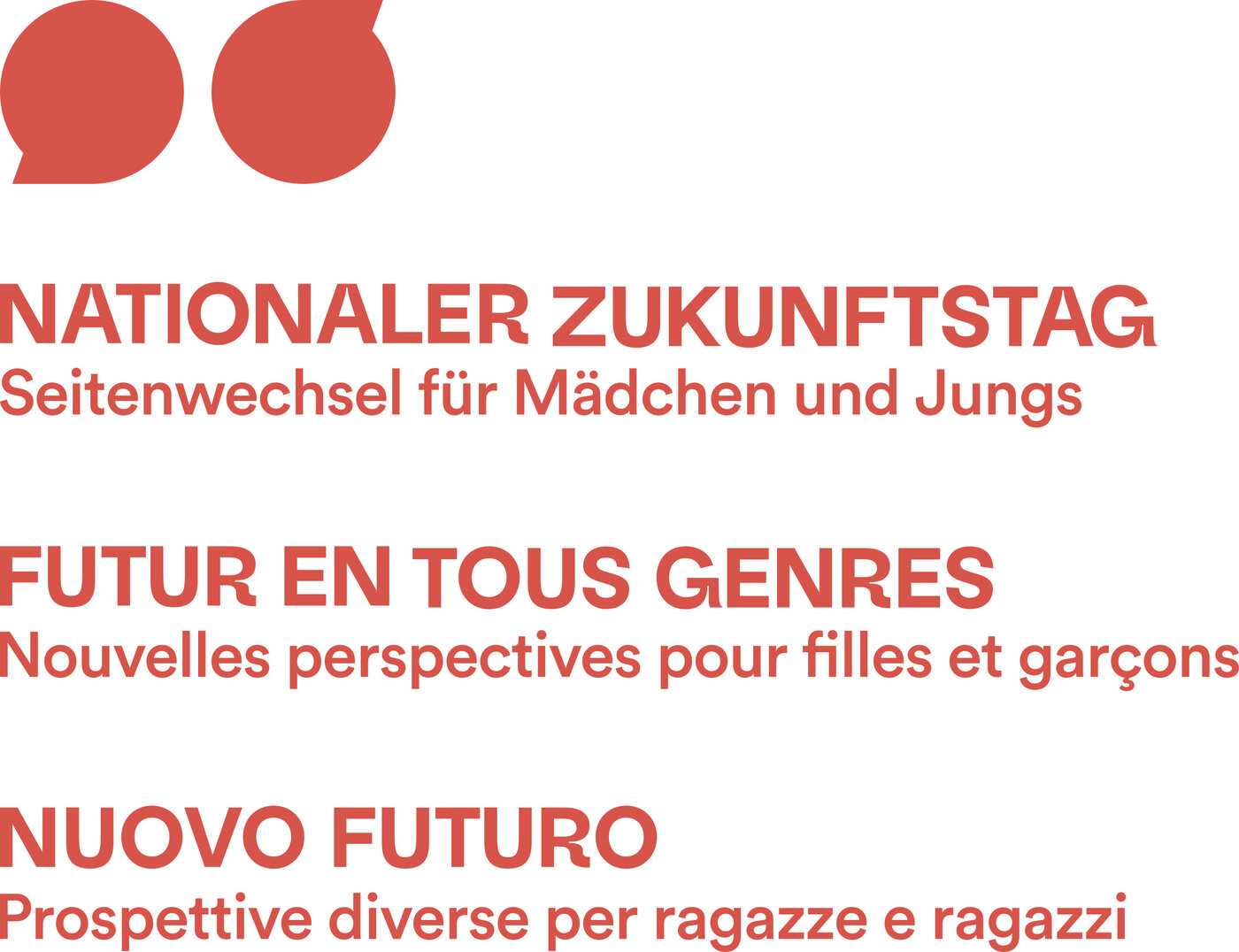 Logo Nationaler Zukunftstag | © nationalerzukunftstag.ch 