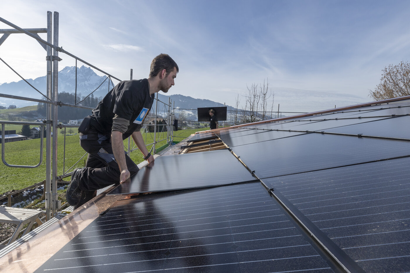 Solarprofis Shooting BE Netz 2021 Swissolar | © Daniel Baggenstos